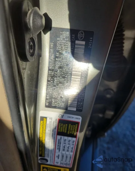 2011 Toyota Avalon Base from USA, damaged, VIN 4T1BK3DB7BU406834